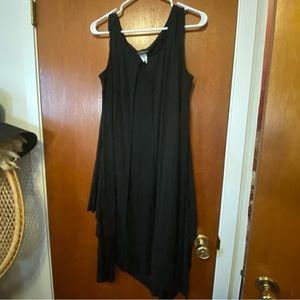 Black MSK Women Midi dress 3X